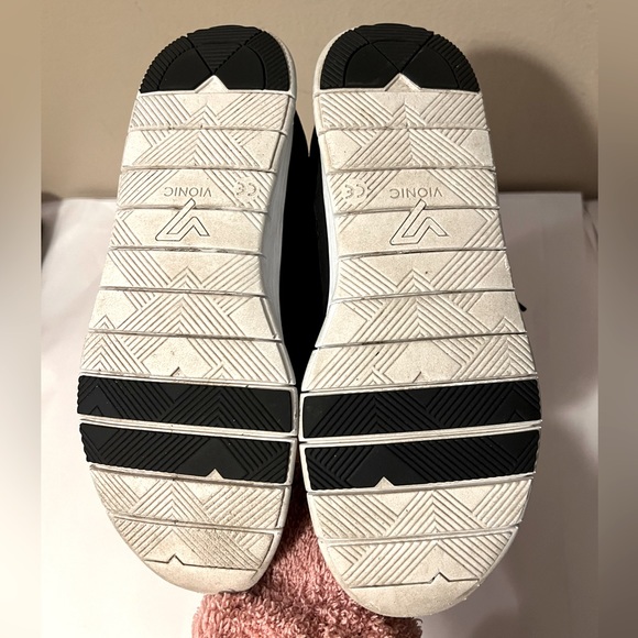 Vionic Nubuck Leather Lightweight Walking Comfort Orthotic Sneakers Womens 10 - Picture 7 of 9